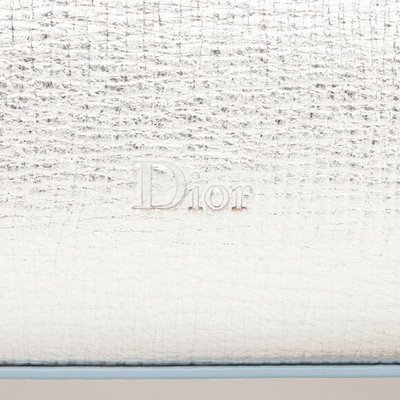 Dior Metallic Calfskin Diorever Top Handle - Picture 9 of 15